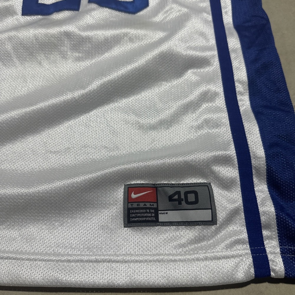 Men's SZ 40 Medium Nike Team Duke #23 Basketball Jersey Patches Logo Official - Picture 4 of 9
